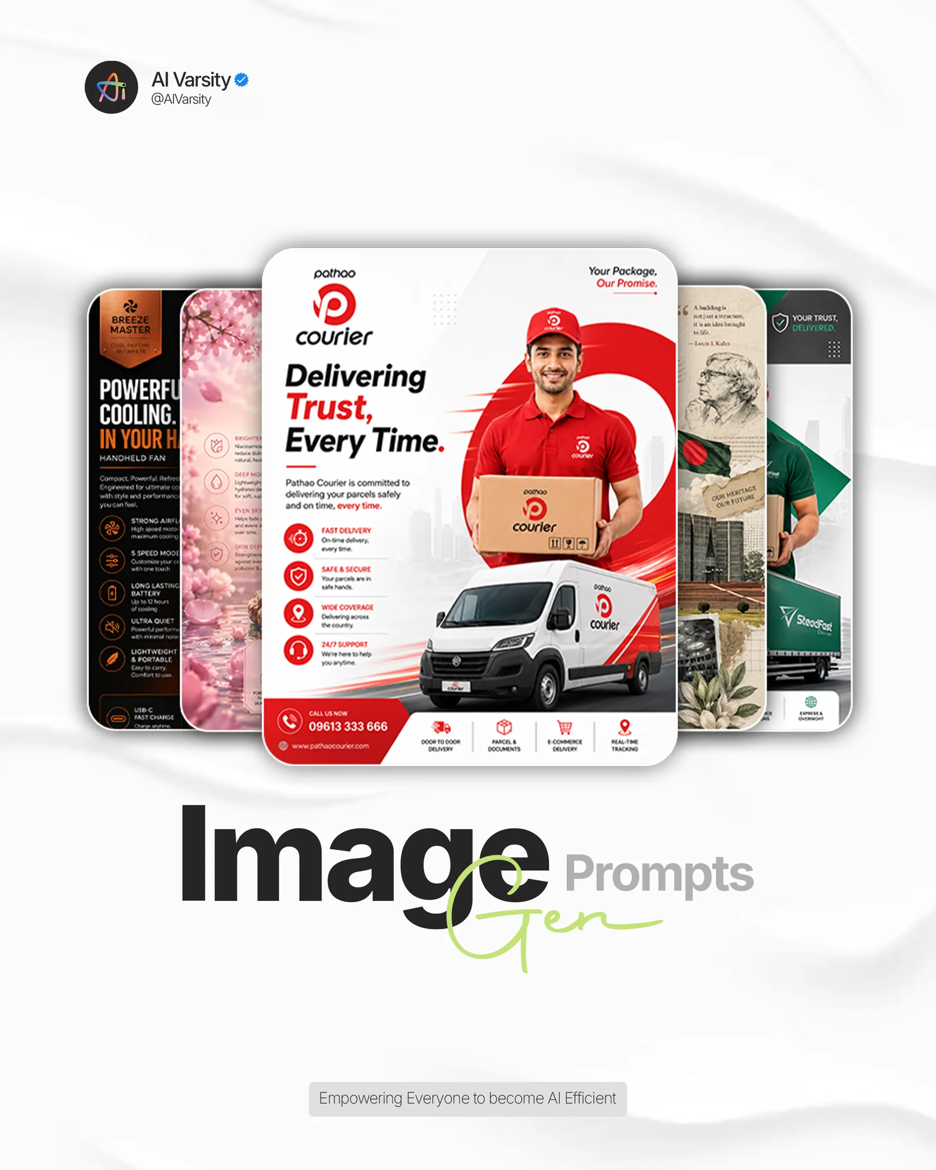 AI Image Prompt Pack — Turn Any Image Into Premium Social Media Posts