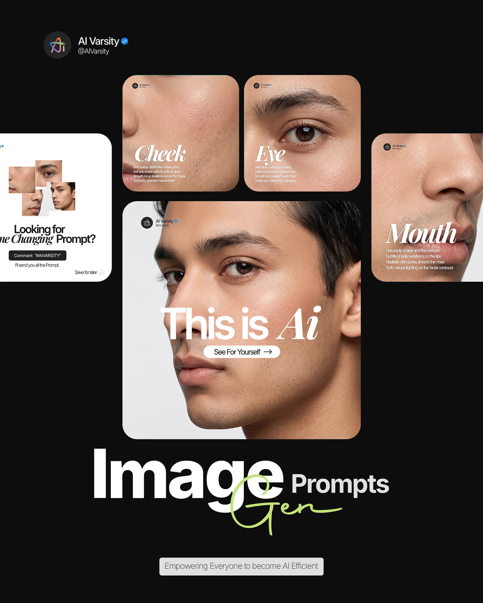 The AI Face: Multi-View Skin Realism